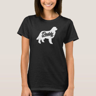 Camiseta Pai de Nova Terra Proprietário de Cachorro Papa Pa