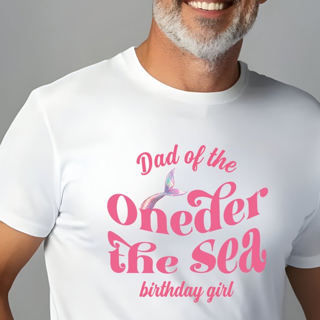 Camiseta Pai de Oneder The Sea Mermaid (Criador carregado)