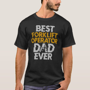 Camiseta Pai de Operador de Comboio Certificado Padre Vinta