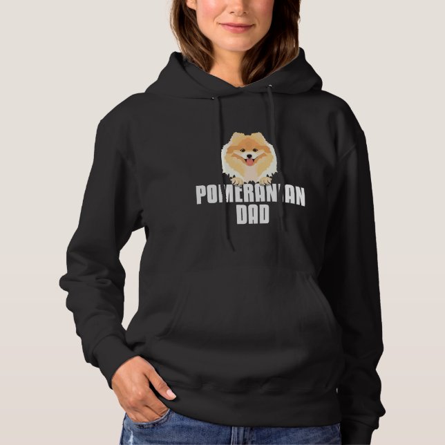 Camiseta Pai de Pai da Pomerânia (Frente)