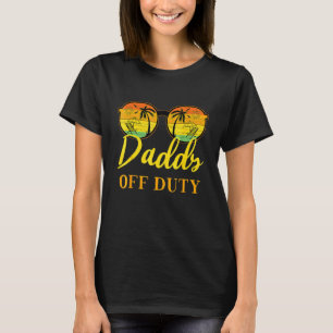 Camiseta Pai de Pai de  de serviço Férias de Verão Campo C