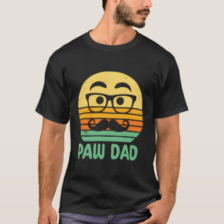 Camiseta Pai De Pai De Paw Põe O Pai Estilo De Vida D