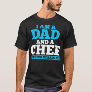 Camiseta Pai de Pai do Cook Chef do cozinhar