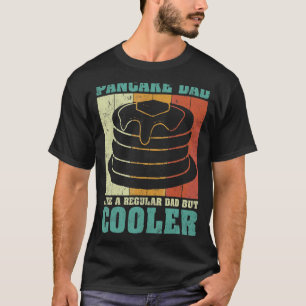 Camiseta Pai De Pancake Retroativo Do Mens Vintage Como Um 