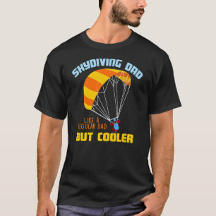 Camiseta Pai de Paraquedas Homem Paraquedista Marido Paraq