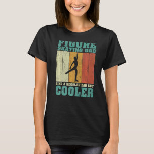 Camiseta Pai De Pé De Imagem Do Mens Como Um Pai Regular