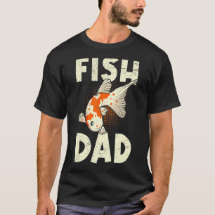 Camiseta Pai de peixe Koi Pai Koi Pond