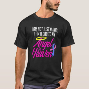 Camiseta Pai de perda de criança Angel Pregnancy Bebê abort