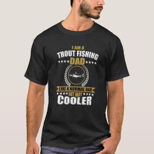 Camiseta Pai De Pesca De Arte De Mens Para Mim