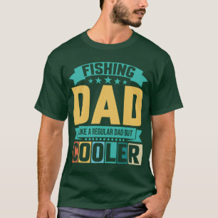 Camiseta Pai De Pesca De Corte