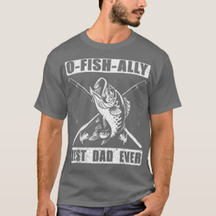 Camiseta Pai De Pesca Engraçado Pescador Melhor Pai De Peix