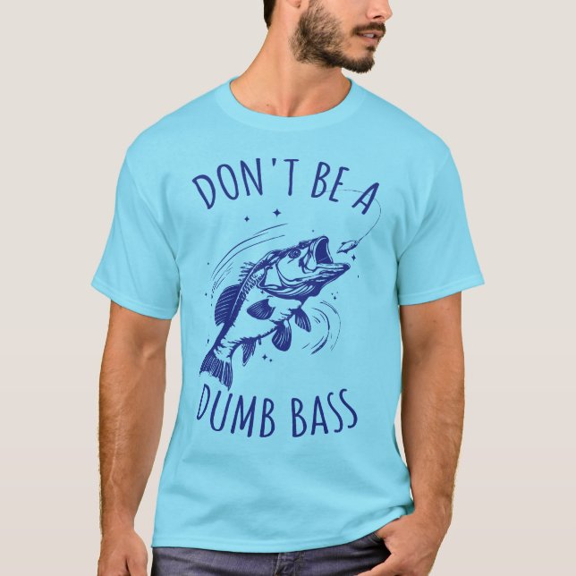 Camiseta Pai de pesca não é um idiota (Frente)