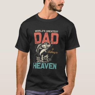 Camiseta Pai De Pesca Retroativo No Pais Pescado Pescado No