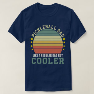 Camiseta Pai de picleball como um Pai normal, mas mais frio