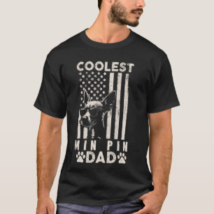 Camiseta Pai De Pino Mais Legal Vintage American Flag Funny