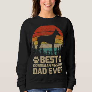 Camiseta Pai De Pinscher Do Mens Retro Vintage Melhor Dober