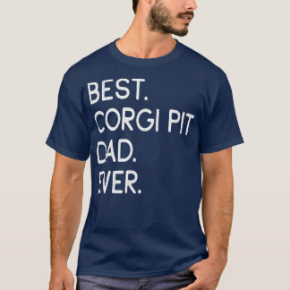 Camiseta Pai De Poço De Corgi De Menores Nunca