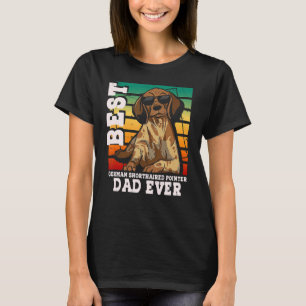 Camiseta Pai de Ponteiro Alemão Mais Curto do Mundo Nunca S