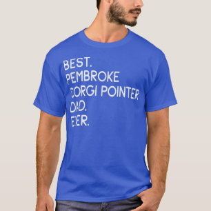 Camiseta Pai De Ponteiro Mens Best Pembroke Corgi