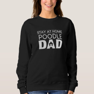 Camiseta Pai de Poodle em Casa Brinquedo Poodle Cão Cachorr