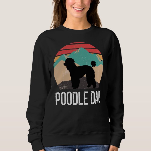 Camiseta Pai de poodle T- (Frente)