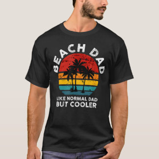Camiseta Pai de Praia Como Pai Normal Mas Mais Legal Engraç
