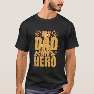 Camiseta Pai de presentes   Meu Pai Meu Herói