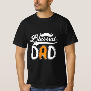 Camiseta Pai de presentes   Pai abençoado