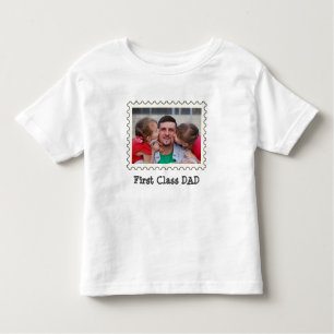 Camiseta PAI de PRIMEIRA CLASSE Melhor Pai fotografia horiz