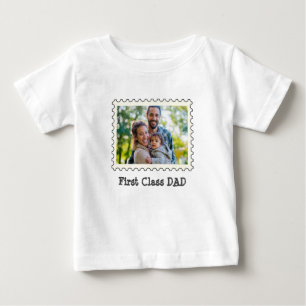 Camiseta PAI de PRIMEIRA CLASSE Melhor Pai fotografia horiz
