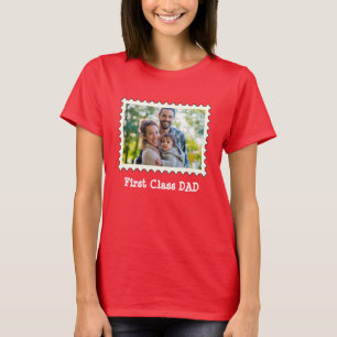 Camiseta PAI de PRIMEIRA CLASSE Melhor Pai fotografia horiz