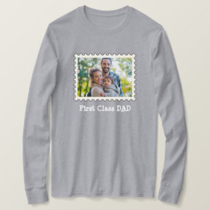 Camiseta PAI de PRIMEIRA CLASSE Melhor Pai fotografia horiz