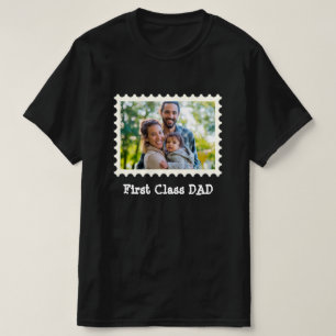 Camiseta PAI de PRIMEIRA CLASSE Melhor Pai fotografia horiz