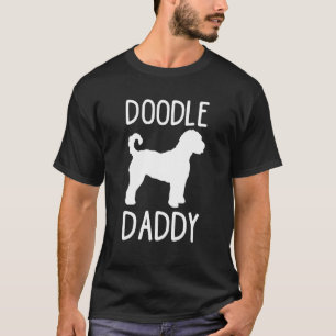 Camiseta Pai de rabo, presente de Goldendoodle Dog D do pai