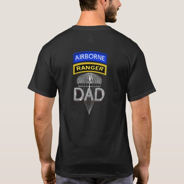 Camiseta Pai de Ranger Transportado (Verso)