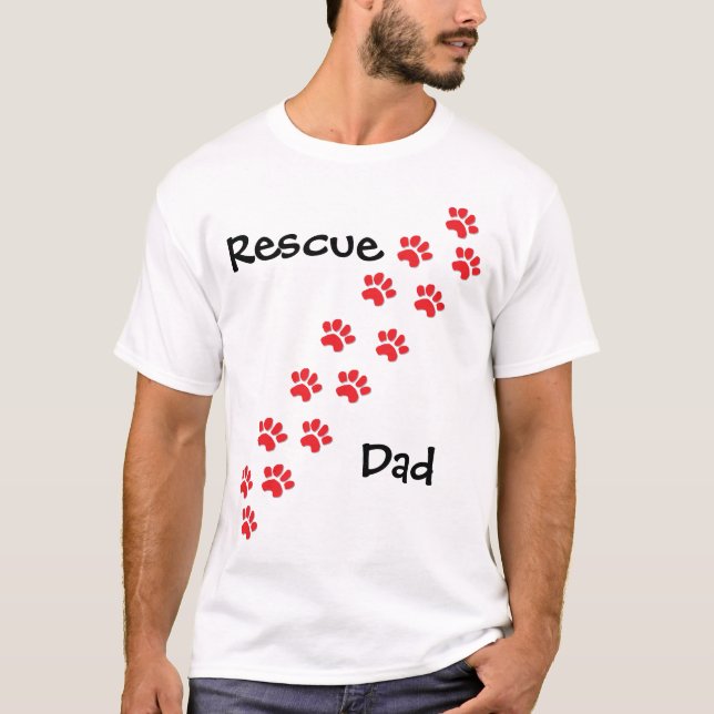 Camiseta Pai de resgate (Frente)