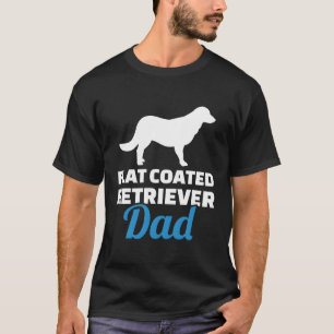 Camiseta Pai de Retriever Revestido Plano