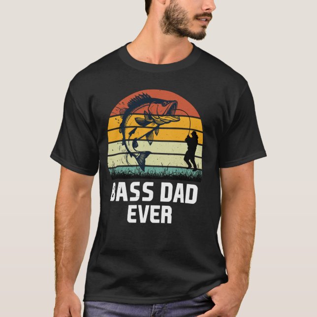 Camiseta Pai de Rixa de Sempre Pescando Rixa Boca Pequena P (Frente)
