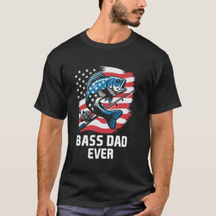 Camiseta Pai de Robalo de Boca Pequena Sempre Pescando Band