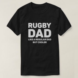 Camiseta Pai de Rugby Legal Engraçado