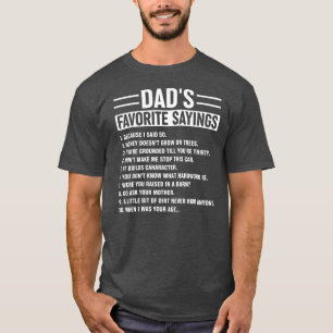 Camiseta Pai De Sens Dito Favorito Engraçado Dia de os pais