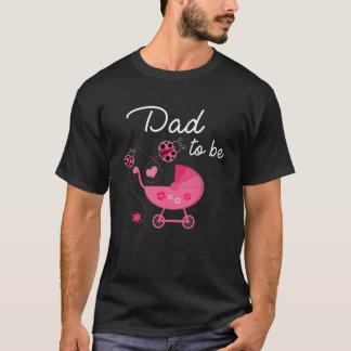 Camiseta Pai De Ser Chá de fraldas Ladybug Pai Ladybug