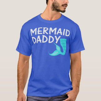 Camiseta Pai de Sereia Homens de Merdad Presente para Merda