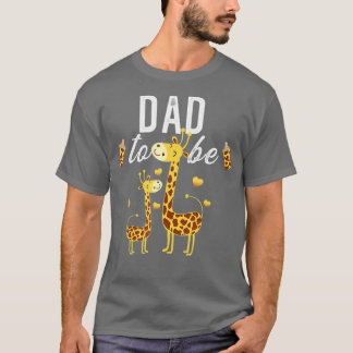 Camiseta Pai De Serem Girafas Chá de fraldas