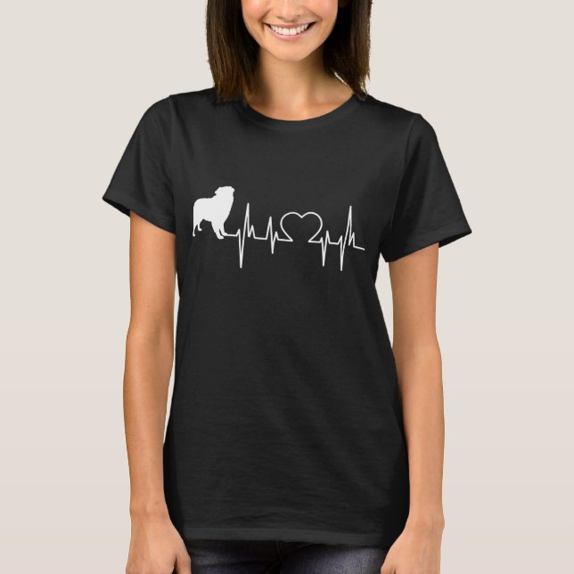 Camiseta Pai de Shepherd australiano e Presente de Tee para (Frente)