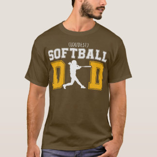 Camiseta Pai de softball mais alto