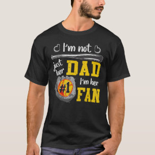Camiseta Pai de softball orgulhoso Não sou apenas o Pai del
