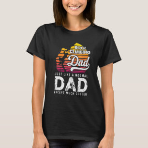 Camiseta Pai De Subida De Rocha Retro Tal Como Uma Gordura 