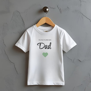 Camiseta Pai de Super-Herói dia de os pais - Presente Bonit