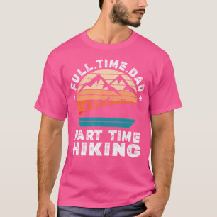 Camiseta Pai De Tempo De Cheio De Sobrecarga De Homens Engr